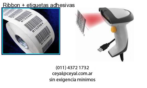 Ribbon   etiquetas adhesivas