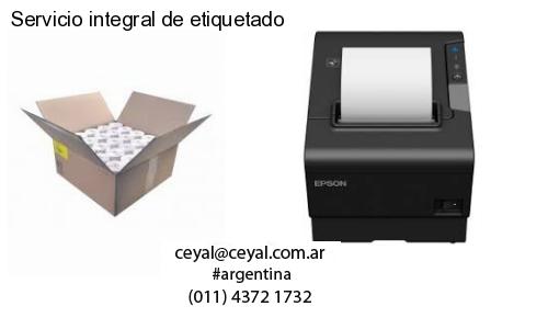 Servicio integral de etiquetado