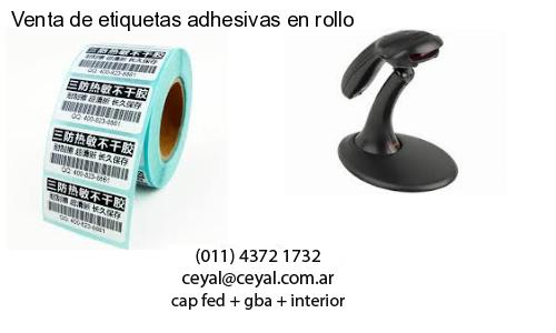 Venta de etiquetas adhesivas en rollo