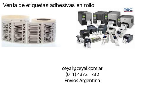 Venta de etiquetas adhesivas en rollo