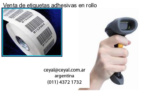 Venta de etiquetas adhesivas en rollo