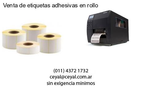 Venta de etiquetas adhesivas en rollo