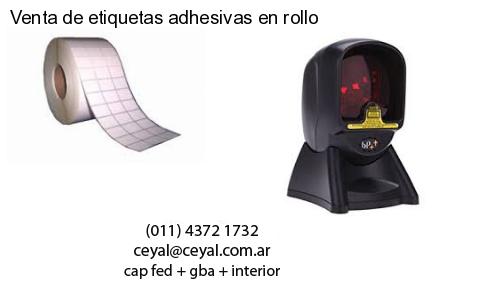 Venta de etiquetas adhesivas en rollo