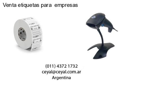 Venta etiquetas para  empresas