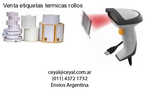 Venta etiquetas termicas rollos