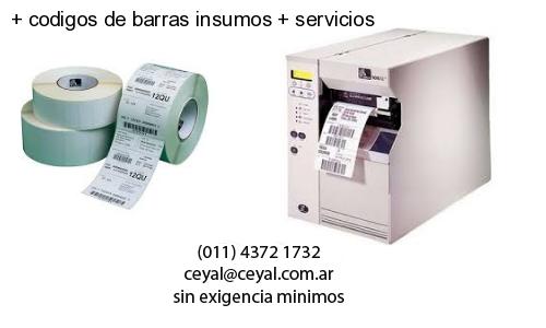   codigos de barras insumos   servicios