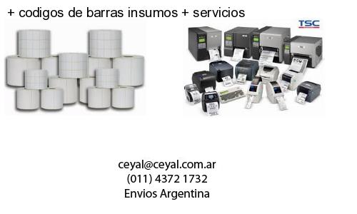   codigos de barras insumos   servicios