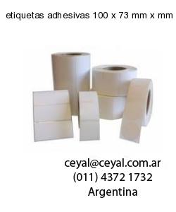 etiquetas adhesivas 100 x 73 mm x mm