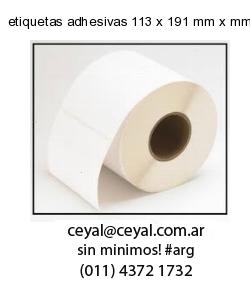 etiquetas adhesivas 113 x 191 mm x mm