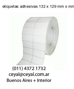 etiquetas adhesivas 132 x 129 mm x mm