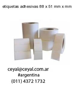 etiquetas adhesivas 88 x 51 mm x mm