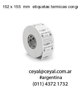 152 x 155  mm  etiquetas termicas congelados