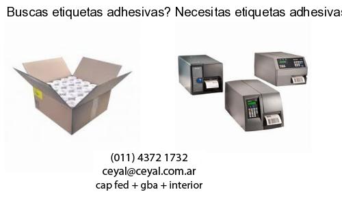 Buscas etiquetas adhesivas? Necesitas etiquetas adhesivas? Necesitas impirmir etiquetas adhesivas
