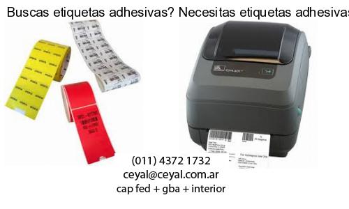 Buscas etiquetas adhesivas? Necesitas etiquetas adhesivas? Necesitas impirmir etiquetas adhesivas