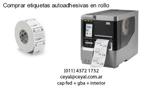 Comprar etiquetas autoadhesivas en rollo