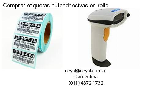 Comprar etiquetas autoadhesivas en rollo