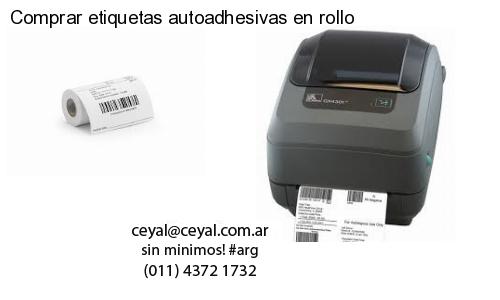 Comprar etiquetas autoadhesivas en rollo