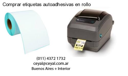 Comprar etiquetas autoadhesivas en rollo