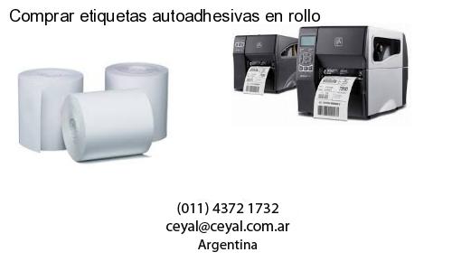 Comprar etiquetas autoadhesivas en rollo