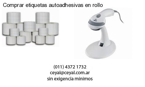 Comprar etiquetas autoadhesivas en rollo