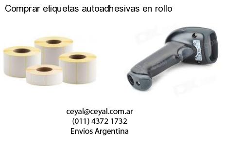 Comprar etiquetas autoadhesivas en rollo