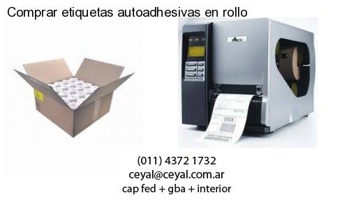 Comprar etiquetas autoadhesivas en rollo