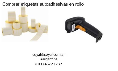 Comprar etiquetas autoadhesivas en rollo