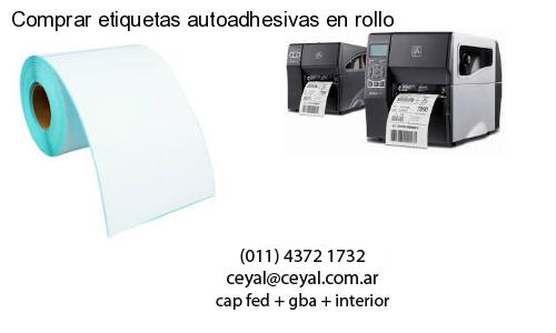 Comprar etiquetas autoadhesivas en rollo