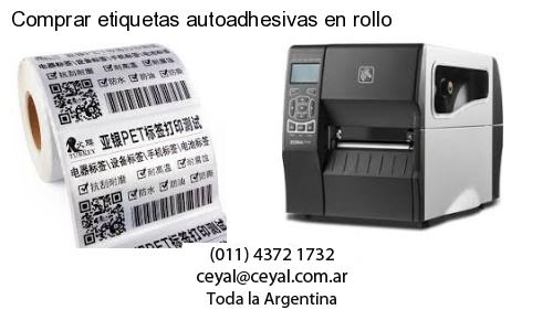 Comprar etiquetas autoadhesivas en rollo