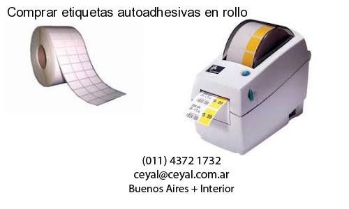 Comprar etiquetas autoadhesivas en rollo