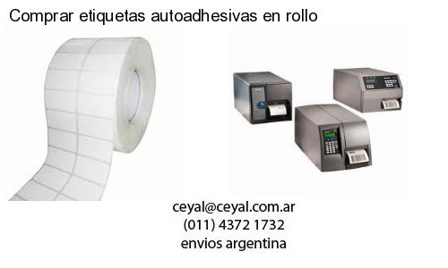 Comprar etiquetas autoadhesivas en rollo