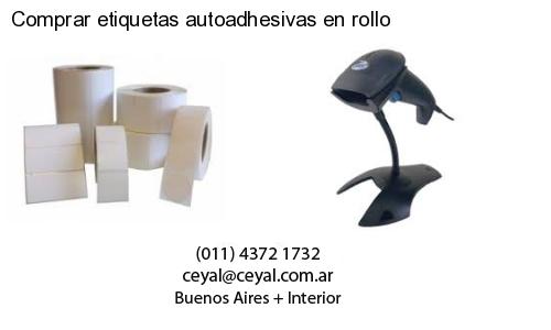 Comprar etiquetas autoadhesivas en rollo