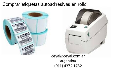 Comprar etiquetas autoadhesivas en rollo
