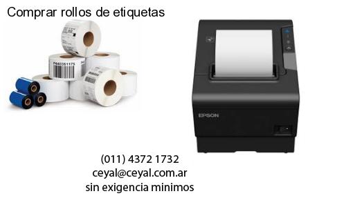 Comprar rollos de etiquetas