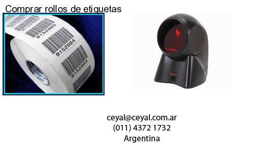Comprar rollos de etiquetas
