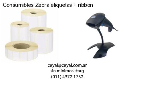 Consumibles Zebra etiquetas   ribbon