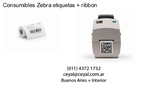 Consumibles Zebra etiquetas   ribbon