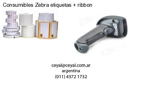 Consumibles Zebra etiquetas   ribbon