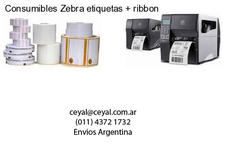 Consumibles Zebra etiquetas   ribbon