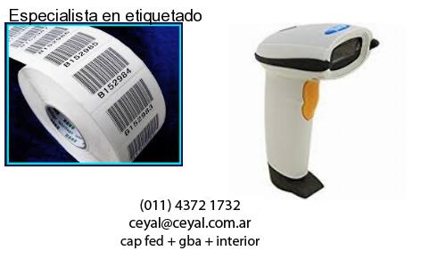 Especialista en etiquetado