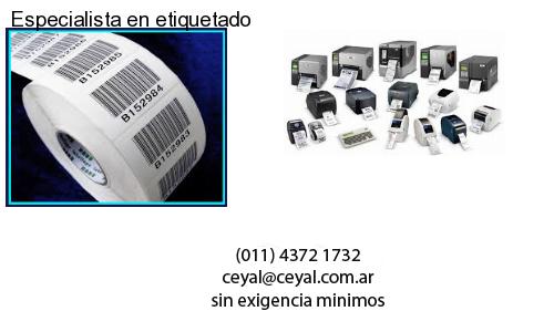Especialista en etiquetado