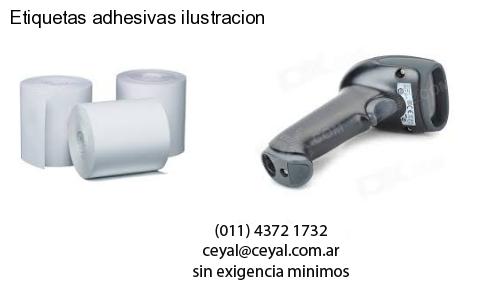 Etiquetas adhesivas ilustracion