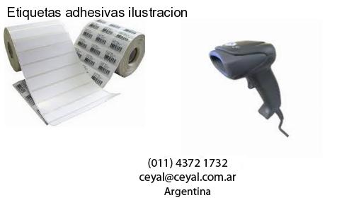 Etiquetas adhesivas ilustracion