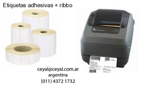 Etiquetas adhesivas   ribbo