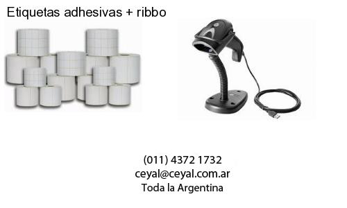 Etiquetas adhesivas   ribbo