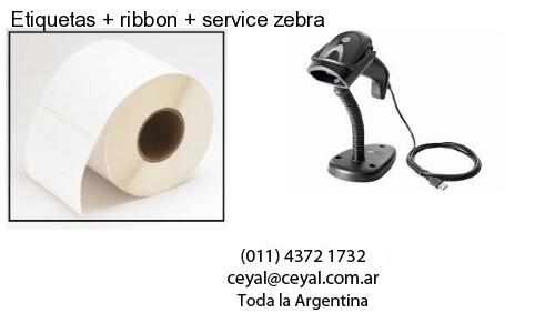 Etiquetas   ribbon   service zebra