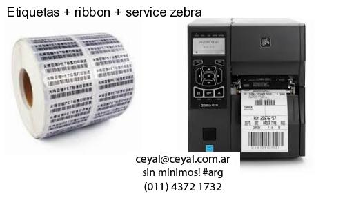 Etiquetas   ribbon   service zebra