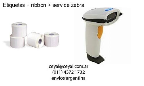 Etiquetas   ribbon   service zebra