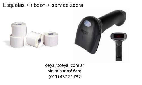 Etiquetas   ribbon   service zebra