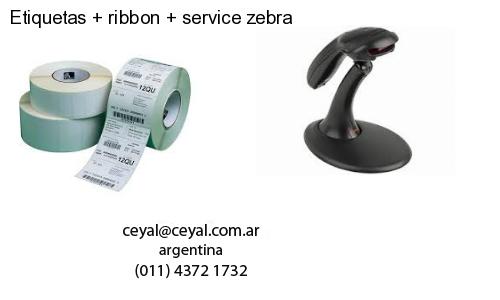 Etiquetas   ribbon   service zebra